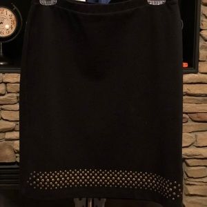 KAREN KANE -Black knit skirt Sz -XS